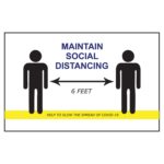 Social distancing signs metro detroit michigan, social distancing sign, mask required sign